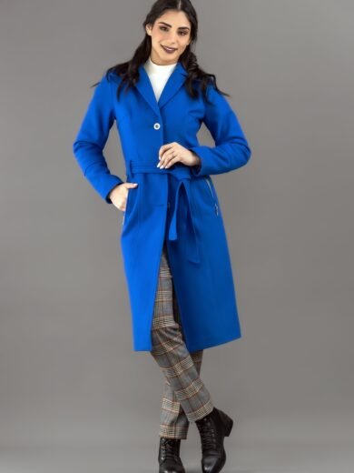 Manteau long en laine AMNY femme